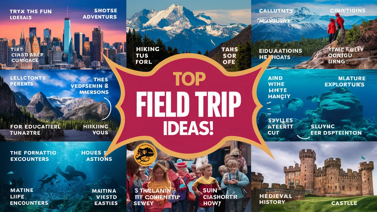 Top Field Trip Ideas for Educational and Fun Adventures